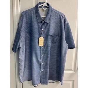 **NWT** Hardaddy Men’s Short Sleeve Shirt - Blue - Size XL
